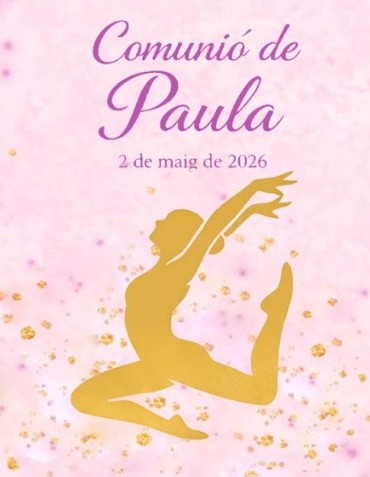 2026 COMUNIÓ PAULA – RESTAURANT PALERMO