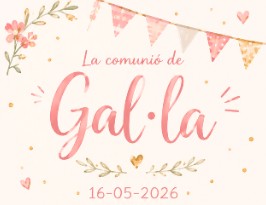 2026 COMUNIÓN GAL·LA – RESTAURANT SICORIS LLEIDA